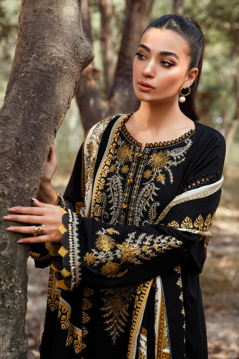 MARIA B DHANAK UNSTITCH DRESS 715