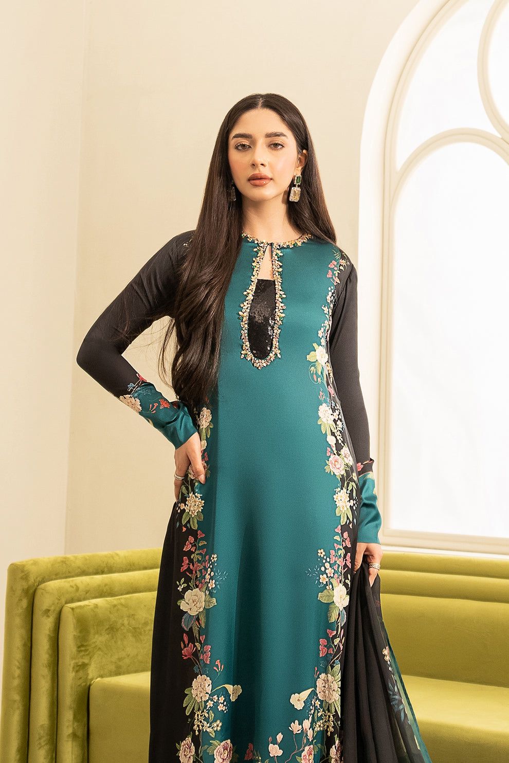 Silk 3PC Digital Printed 231